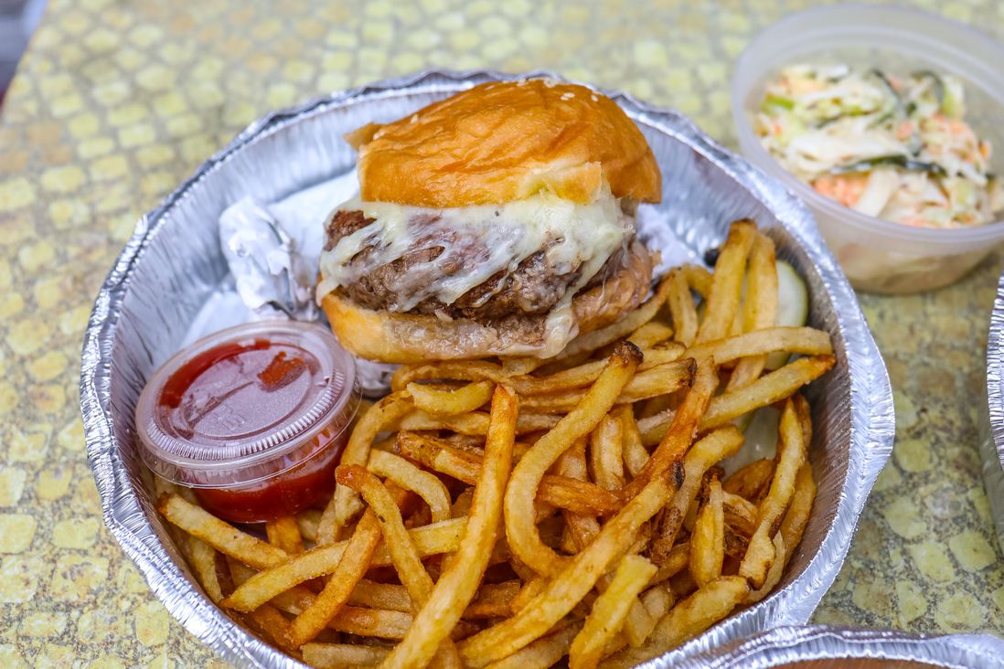 Bubby's Cheeseburger with Fries ($22)